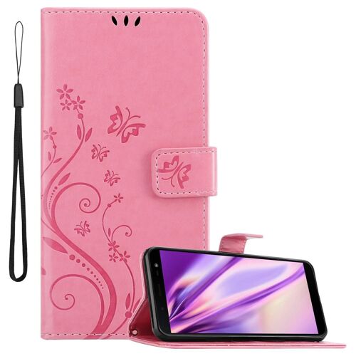 Cadorabo DE-153058 coque pour téléphone Rose pour Samsung Galaxy J6 2018
