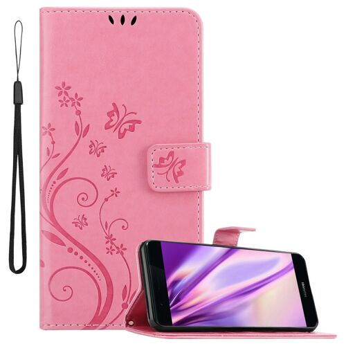 Cadorabo DE-153093 coque pour téléphone Rose pour Huawei P9