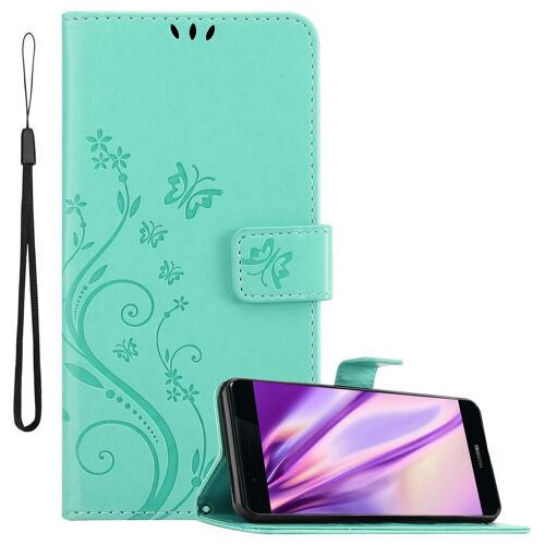 Cadorabo DE-153102 coque pour téléphone Vert pour Huawei P9 PLUS