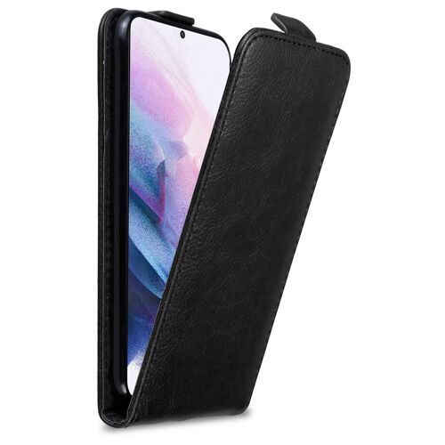 Cadorabo DE-153423 coque pour téléphone Noir pour Samsung Galaxy S21 PLUS