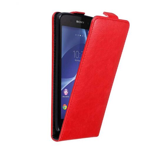 Cadorabo DE-121186 coque pour téléphone Rouge pour Sony Xperia Z2