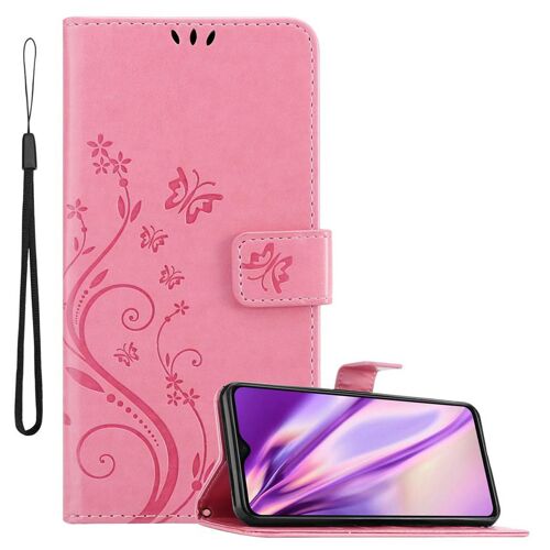 Cadorabo DE-146981 coque pour téléphone Rose pour Xiaomi RedMi NOTE 8 PRO