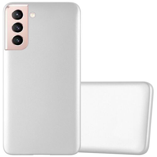Cadorabo DE-152911 coque pour téléphone Argent pour Samsung Galaxy S21 5G