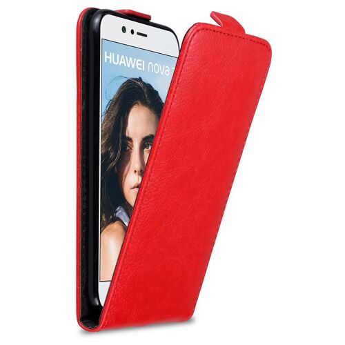 Cadorabo DE-153446 coque pour téléphone Rouge pour Huawei NOVA 2