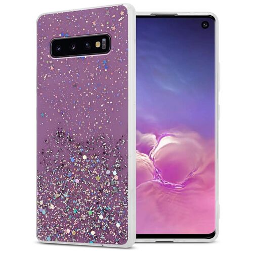Cadorabo DE-154279 coque pour téléphone Lilas pour Samsung Galaxy S10 4G