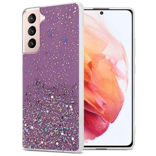 Cadorabo DE-154307 coque pour téléphone Lilas pour Samsung Galaxy S21 5G
