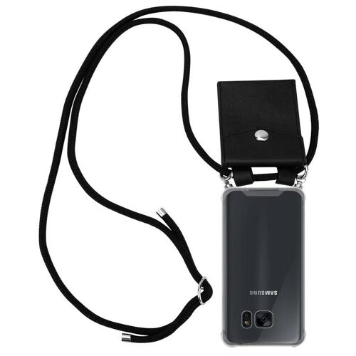 Cadorabo DE-135387 coque pour téléphone Noir pour Samsung Galaxy S7