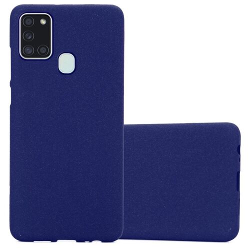 Cadorabo DE-152938 coque pour téléphone Bleu pour Samsung Galaxy A21s