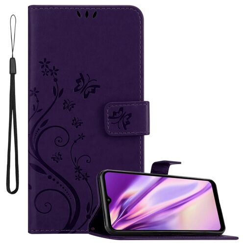 Cadorabo DE-153015 coque pour téléphone Lilas pour Samsung Galaxy A02s
