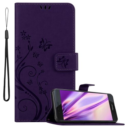 Cadorabo DE-153160 coque pour téléphone Lilas pour Honor 8 / 8 PREMIUM