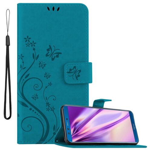 Cadorabo DE-153171 coque pour téléphone Bleu pour Honor 9 LITE
