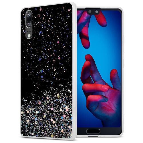 Cadorabo DE-154337 coque pour téléphone Noir pour Huawei P20