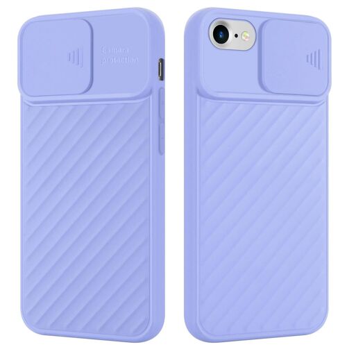 Cadorabo DE-154459 coque pour téléphone Lilas pour Apple iPhone 7 / 7S / 8 / SE 2020