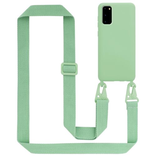 Cadorabo DE-154765 coque pour téléphone Vert pour Samsung Galaxy S20