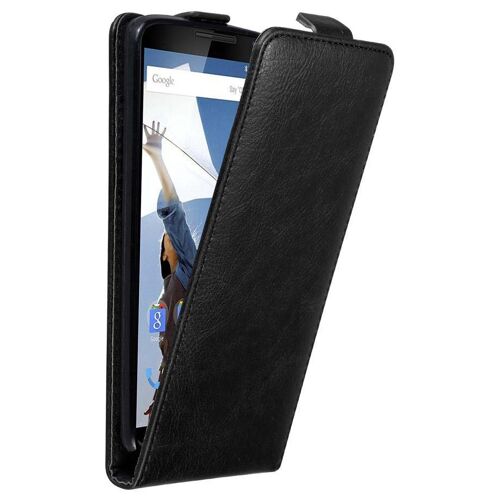Cadorabo DE-121244 coque pour téléphone Noir pour Motorola Google NEXUS 6