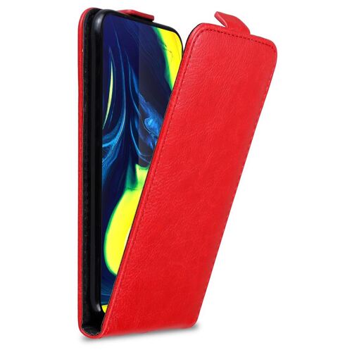 Cadorabo DE-153374 coque pour téléphone Rouge pour Samsung Galaxy A80 / A90 4G