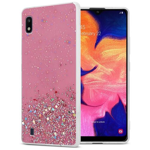 Cadorabo DE-154212 coque pour téléphone Rose pour Samsung Galaxy A10 / M10
