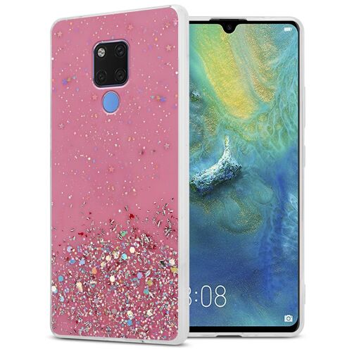 Cadorabo DE-154360 coque pour téléphone Rose pour Huawei MATE 20