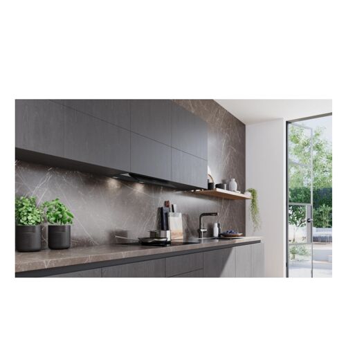 Siemens - Hotte décorative 60cm 699m3/h noir mat LJ67BDP60