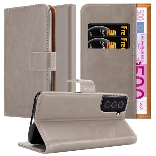 Cadorabo DE-155557 coque pour téléphone Marron pour Samsung Galaxy S22