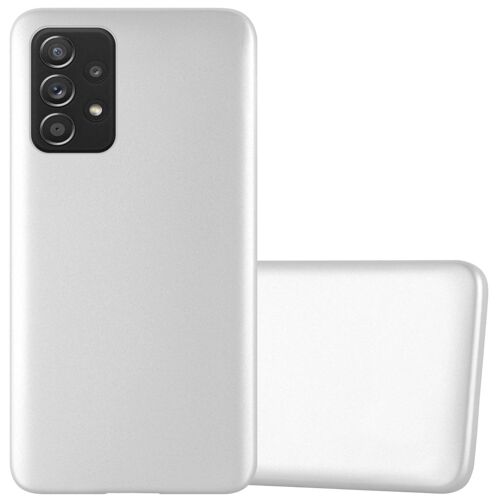 Cadorabo DE-155694 coque pour téléphone Argent pour Samsung Galaxy A52 (4G / 5G) / A52s
