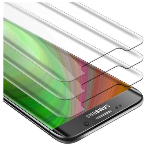 Cadorabo DE-141734 écran et protection arrière de téléphones portables Samsung 3 pièces pour Samsung Galaxy S6 EDGE