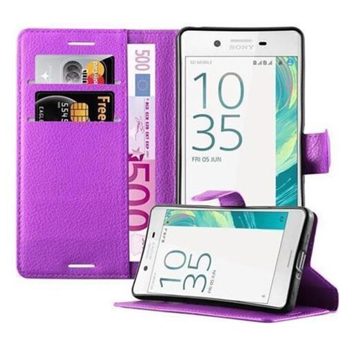 Cadorabo DE-107706 coque pour téléphone Lilas pour Sony Xperia X