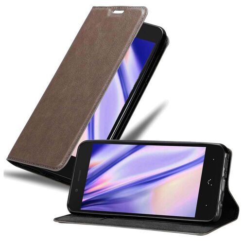 Cadorabo DE-119714 coque pour téléphone Marron pour BQ Aquaris X5