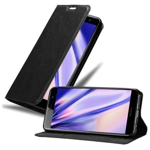 Cadorabo DE-119778 coque pour téléphone Noir pour Sony Xperia XZ2 PREMIUM