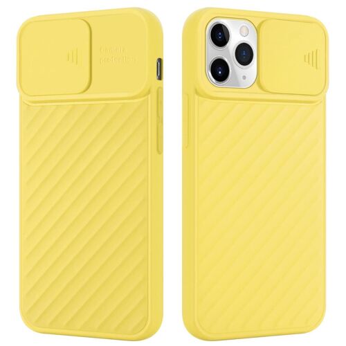 Cadorabo DE-154496 coque pour téléphone Jaune pour Apple iPhone 11 PRO