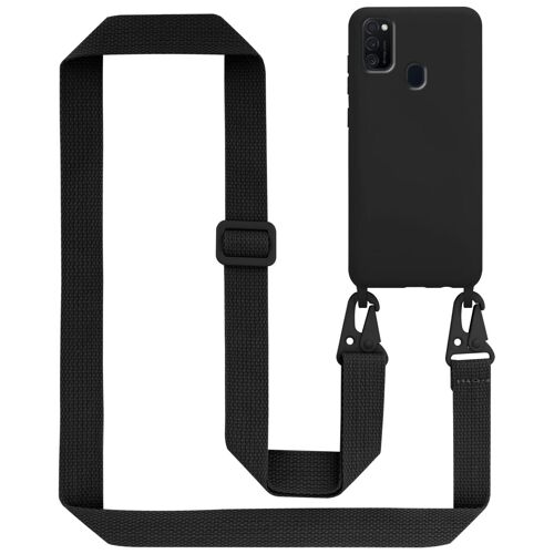 Cadorabo DE-154728 coque pour téléphone Noir pour Samsung Galaxy M21 / M30s