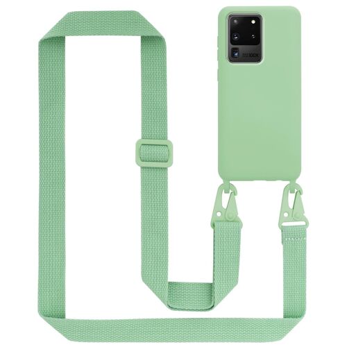 Cadorabo DE-154780 coque pour téléphone Vert pour Samsung Galaxy S20 ULTRA