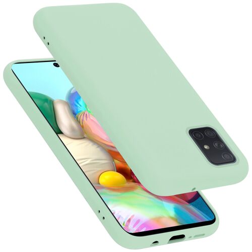Cadorabo DE-150927 coque pour téléphone Vert pour Samsung Galaxy A51 4G / M40s