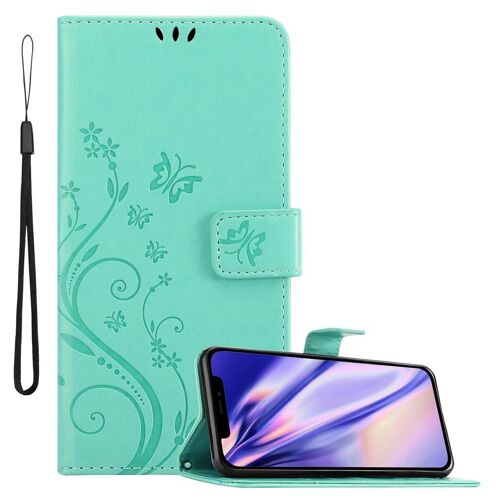 Cadorabo DE-148838 coque pour téléphone Vert pour Apple iPhone 12 MINI