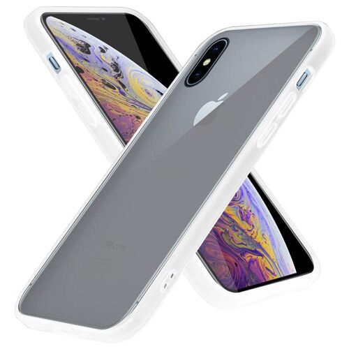 Cadorabo DE-148888 coque pour téléphone Transparent pour Apple iPhone XS MAX
