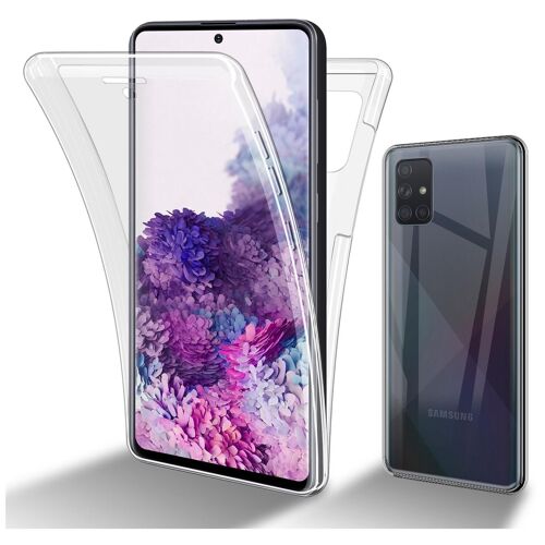 Cadorabo DE-150312 coque pour téléphone Transparent pour Samsung Galaxy A71 4G