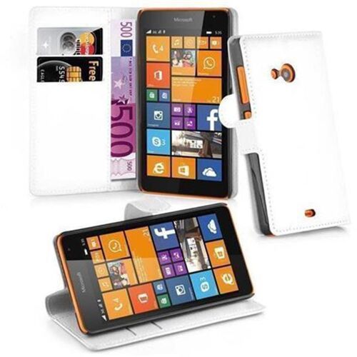 Cadorabo DE-102973 coque pour téléphone Blanc pour Nokia Lumia 535