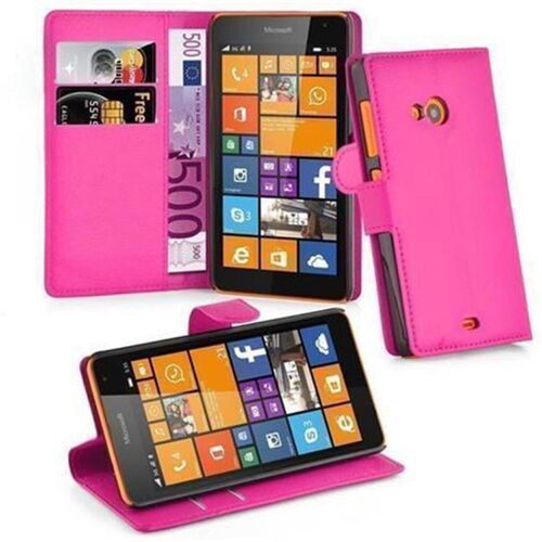 Cadorabo DE-102974 coque pour téléphone Rose pour Nokia Lumia 535