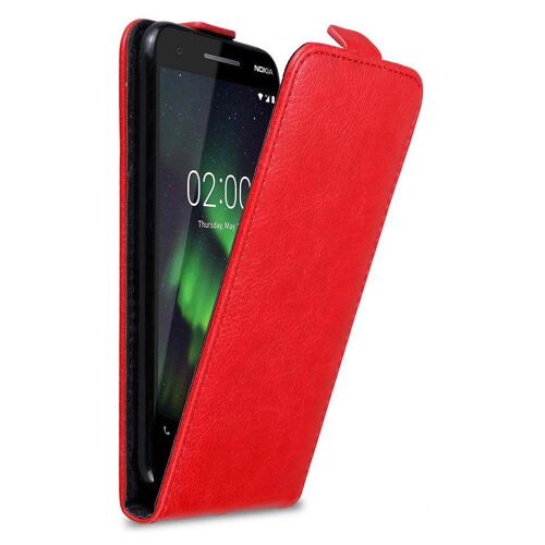 Cadorabo DE-121315 coque pour téléphone Rouge pour Nokia 2.1