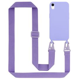 Cadorabo DE-154591 coque pour téléphone Lilas pour Apple iPhone XR