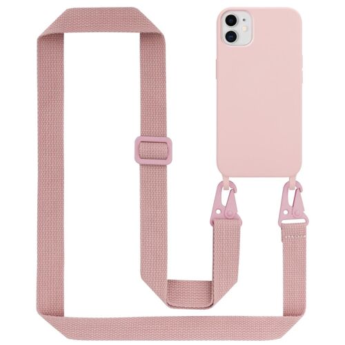 Cadorabo DE-154602 coque pour téléphone Rose pour Apple iPhone 11