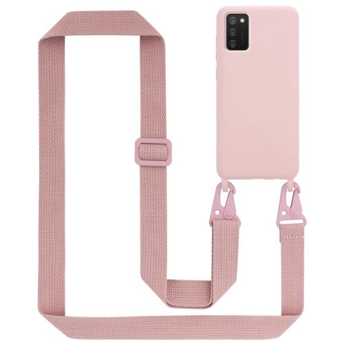 Cadorabo DE-154652 coque pour téléphone Rose pour Samsung Galaxy A02s