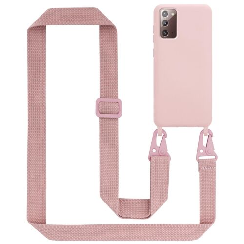 Cadorabo DE-154747 coque pour téléphone Rose pour Samsung Galaxy NOTE 20