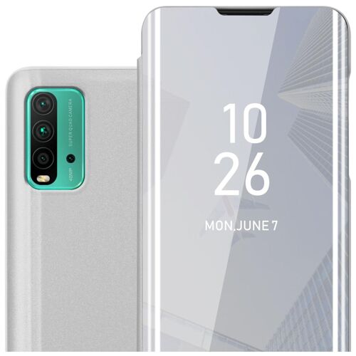 Cadorabo DE-154926 coque pour téléphone Argent pour Xiaomi RedMi 9T / POCO M3