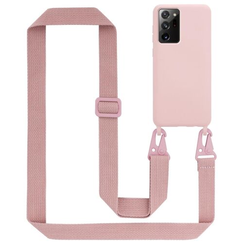 Cadorabo DE-154752 coque pour téléphone Rose pour Samsung Galaxy NOTE 20 PLUS