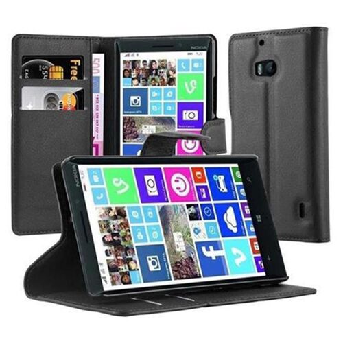 Cadorabo DE-103005 coque pour téléphone Noir pour Nokia Lumia 929 / 930