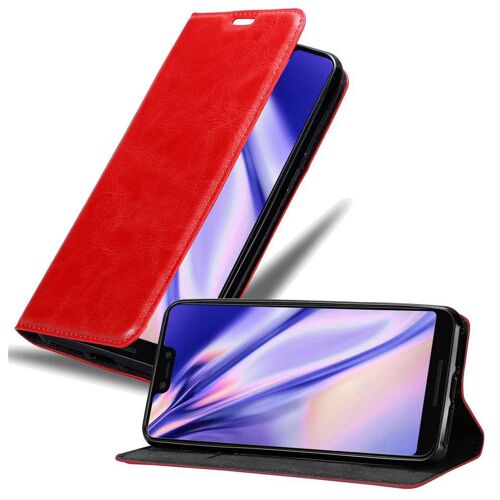 Cadorabo DE-119914 coque pour téléphone Rouge pour Google PIXEL 3 XL