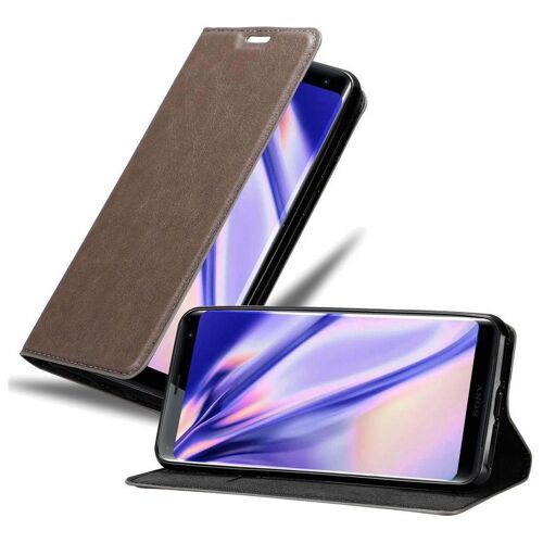 Cadorabo DE-119921 coque pour téléphone Marron pour Sony Xperia XZ3