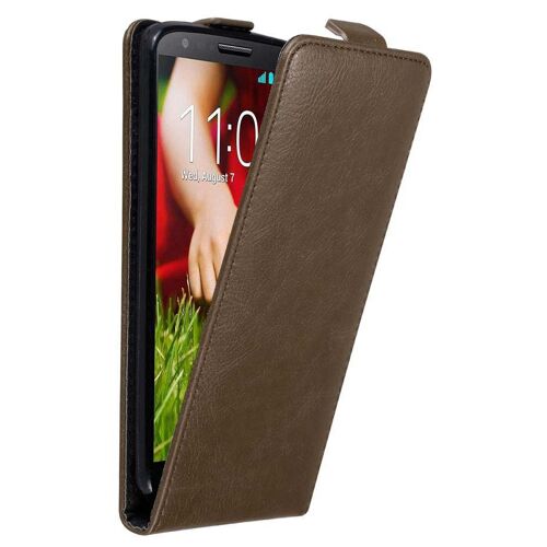 Cadorabo DE-121368 coque pour téléphone Marron pour LG G2