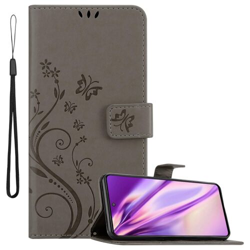 Cadorabo DE-155238 coque pour téléphone Gris pour Samsung Galaxy M52 5G